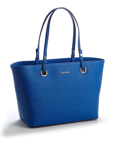 calvin klein leather tote bag.